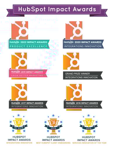 HubSpot Impact Award Winner
