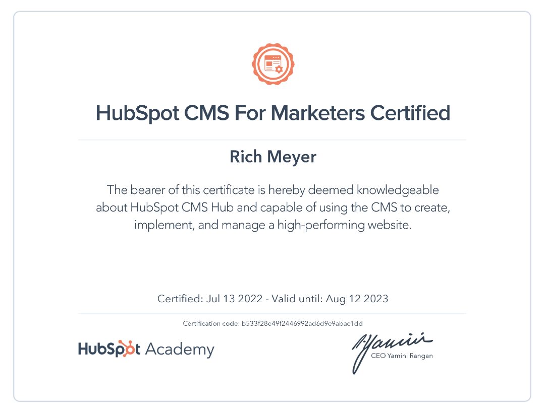 CMS for Marketers