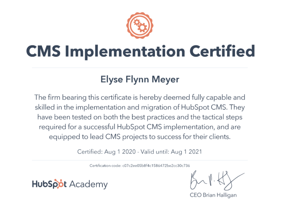 CMS Implementation